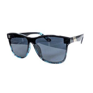 Blenders Millenia X2 Black Blue Tortoise Shell Dark Lens Unisex Sunglasses